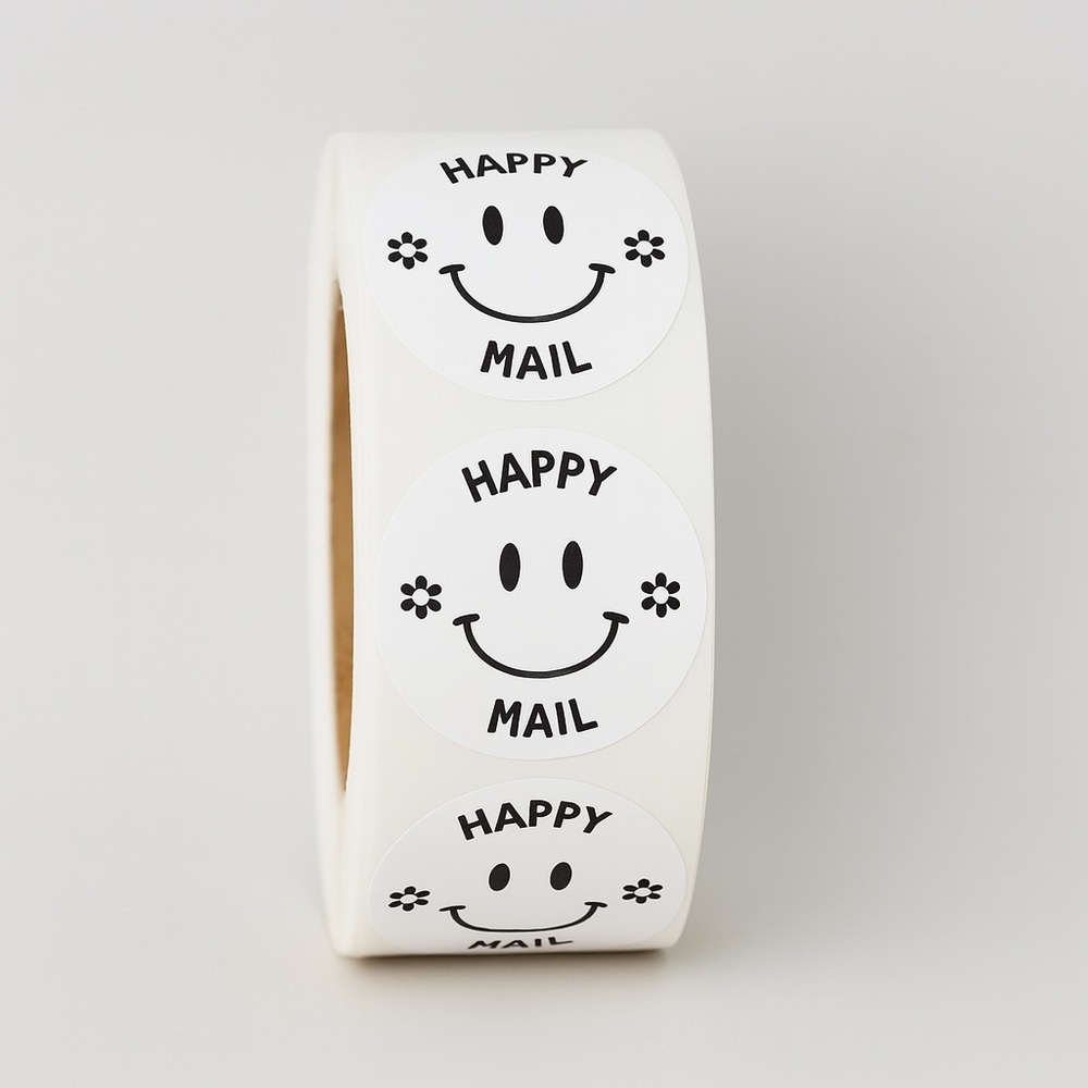 100 Thank You Stickers Happy Mail Packaging Materials| SHIPPING SUPPLIES NEW​​​​